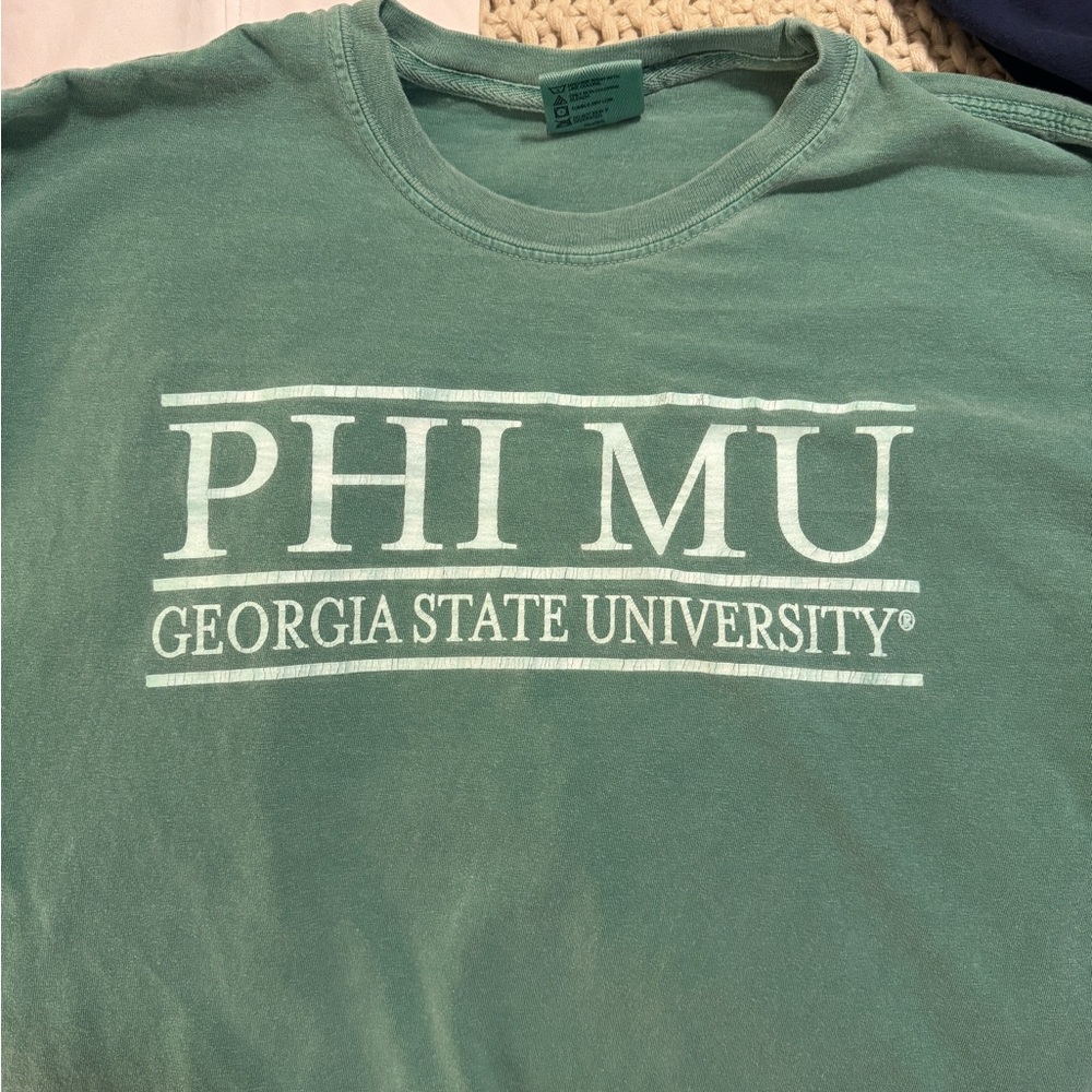 SORORITY TEE - Phi Mu - Long Sleeve